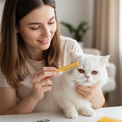 Peigne pour chat