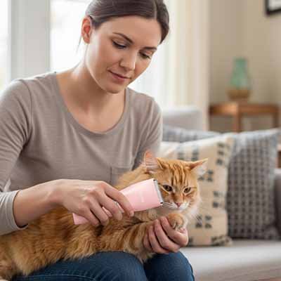 Tondeuse chat