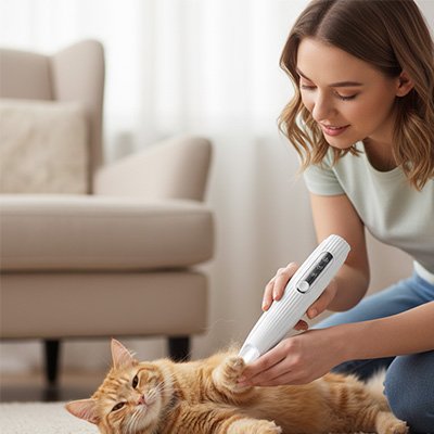 Tondeuse chat