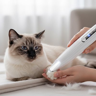 Tondeuse chat